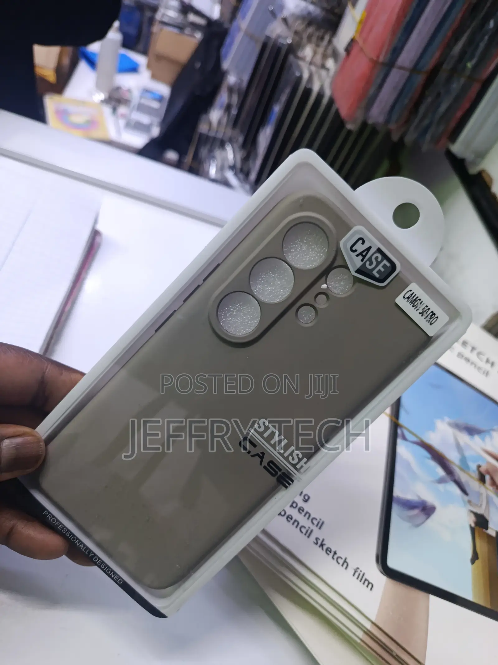 Tecno Camon 50 Pro Shockproof Matte Back Cover Protection Skin Feel