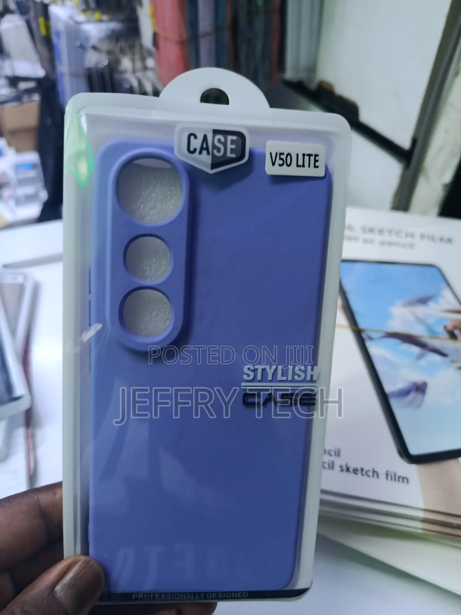 Case for Vivo V50 Lite Slim Silicone Cover With Soft Lining Shockproof