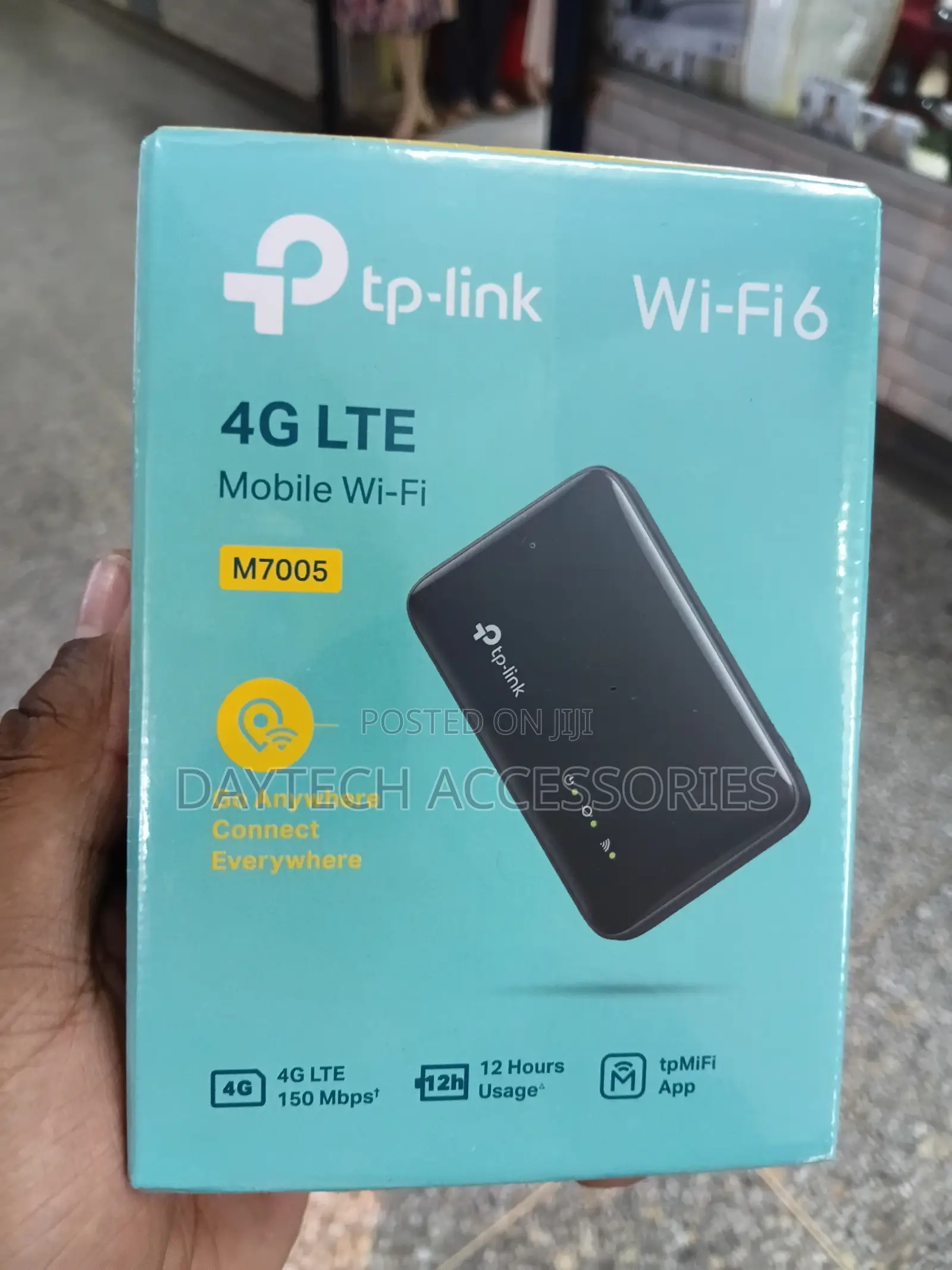This Is a Tp-Link M7005 Portable Wi-Fi 6 Mifi Router for Travel.