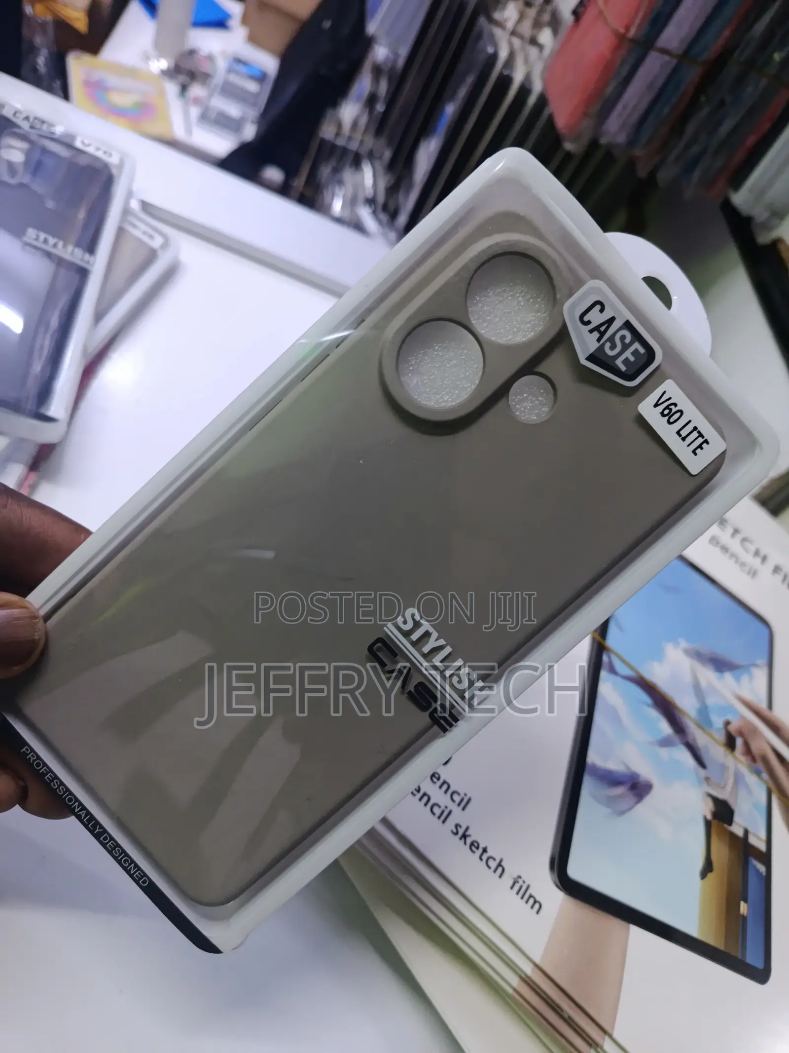 Back Cover for Vivo V60 / Vivo V60e / V60 Lite 5g Soft Matte Silicone