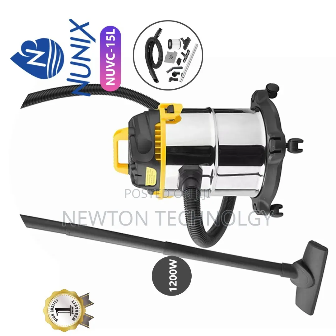15 Litres Nunix Wet and Dry Vacuum Cleaner
