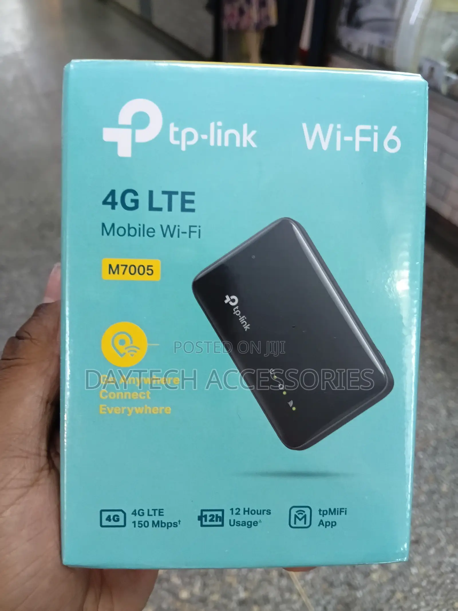 Tp-Link M7005 – Portable Wifi Router 4g Lte Wifi 6 Ax287 - Black