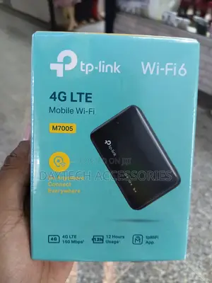 Tp-Link M7005 – Portable Wifi Router 4g Lte Wifi 6 Ax287 - Black
