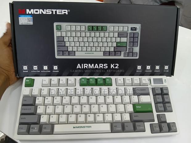 Monster Airmars Gaming Mechanical Keyboard. - thumbnail 2