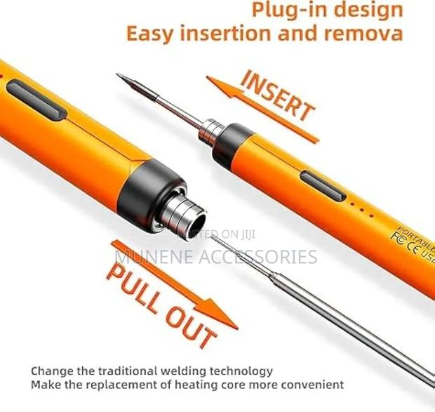 Rechargeable Electric Solder Iron Gun With 3 Heating Modes - thumbnail 3