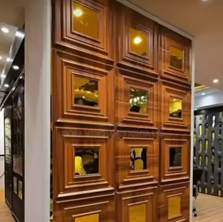 Mahogany Finish 3d Wall Panels