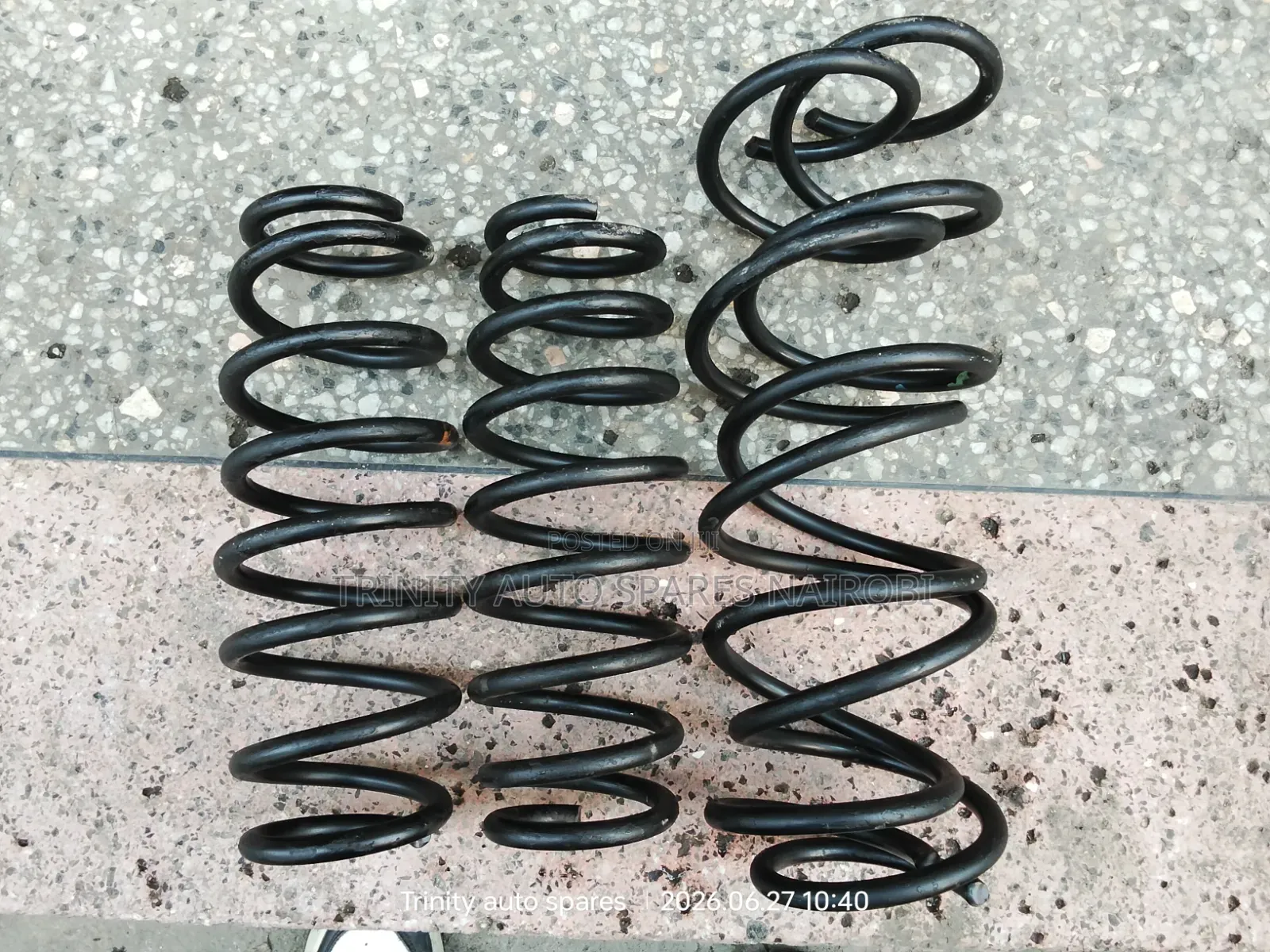 Original Ex Japan Suzuki Solio Front and Rear Heavy Duty Coil Springs