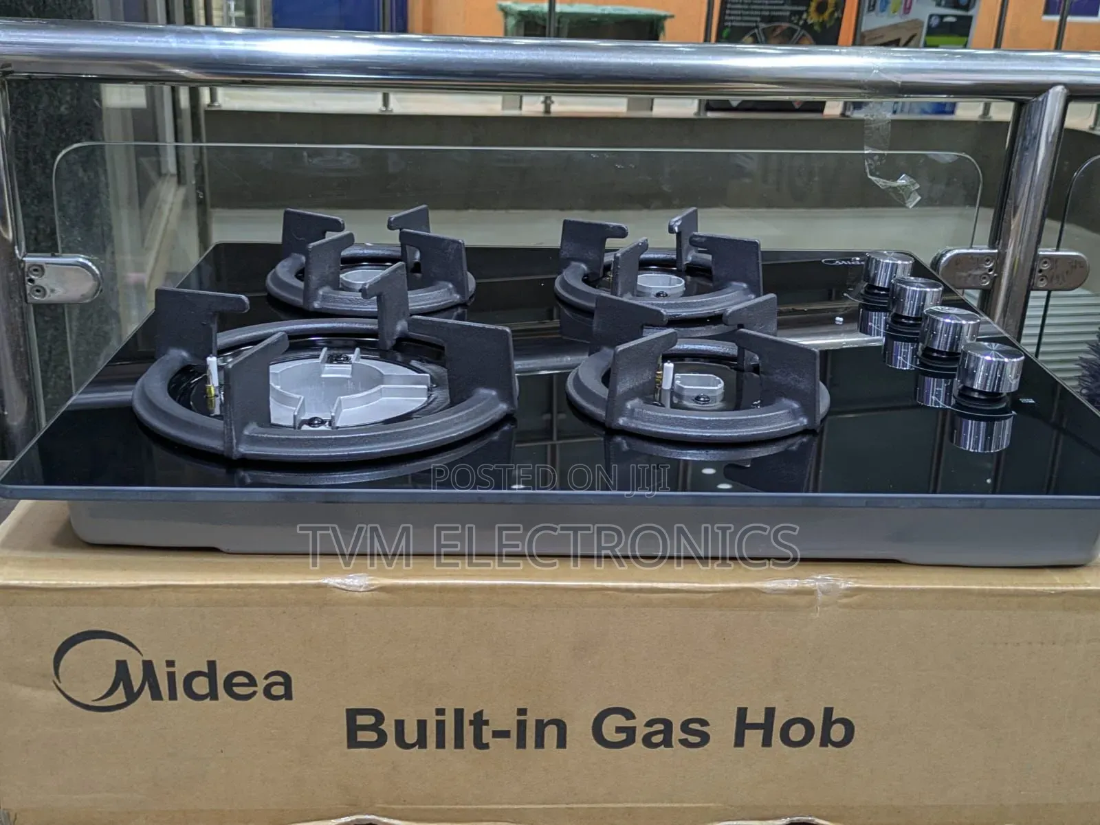 Midea 60cm Ss Gas Hob 60gl403