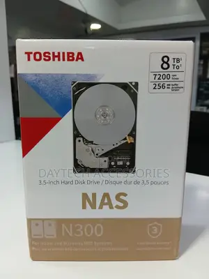 Toshiba N300 8tb Nas 3.5-Inch Internal Hard Drive Sata 6gb/S 7200 Rpm.
