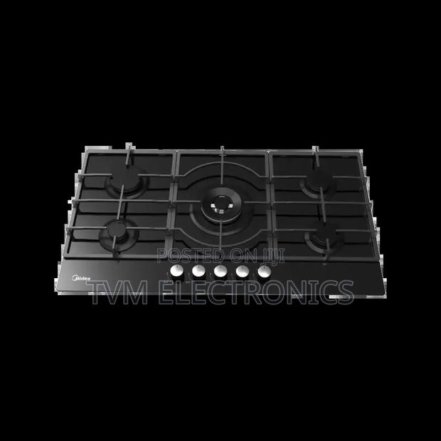 Midea 90cm Built-in Gas Hob 5 Burner With Triple Ring Wok Burner