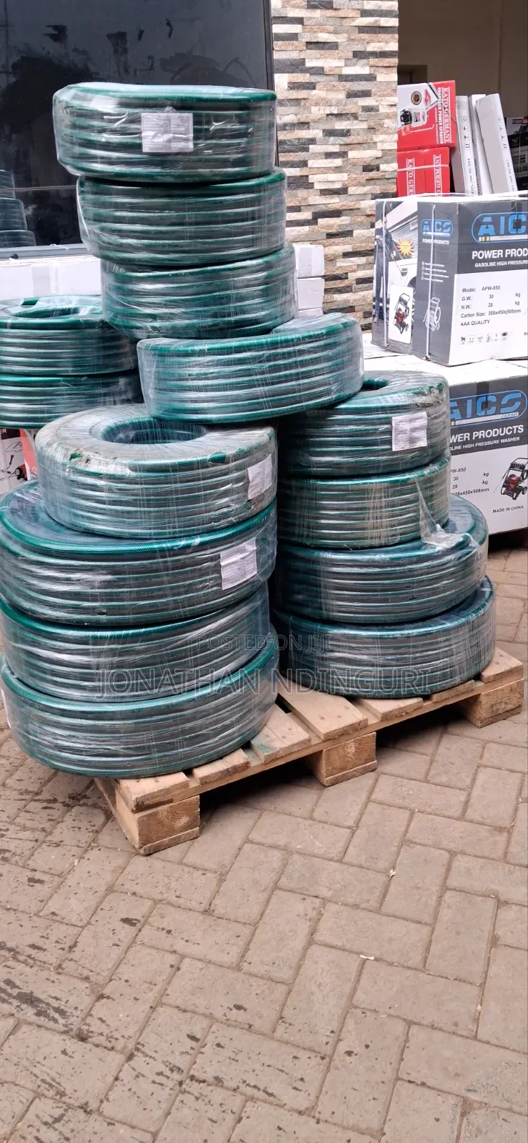 0.5" Braided Garden Hose Pipe – Reinforced Watering Hose