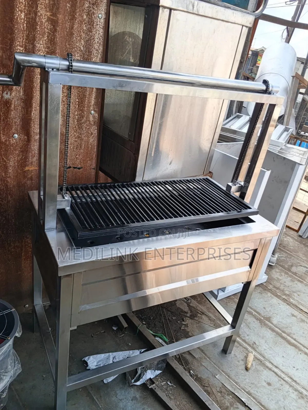 Commercial Barbeque Grill Stainless Steel