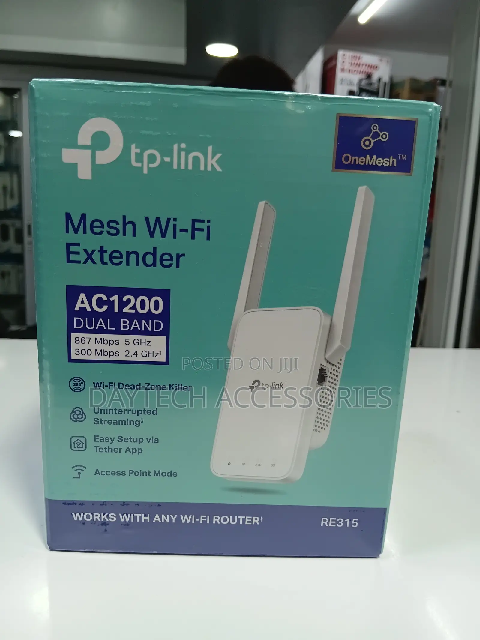 Tp-Link Re315 Ac1200 Dual-Band Wireless Mesh Wi-Fi Range Extender