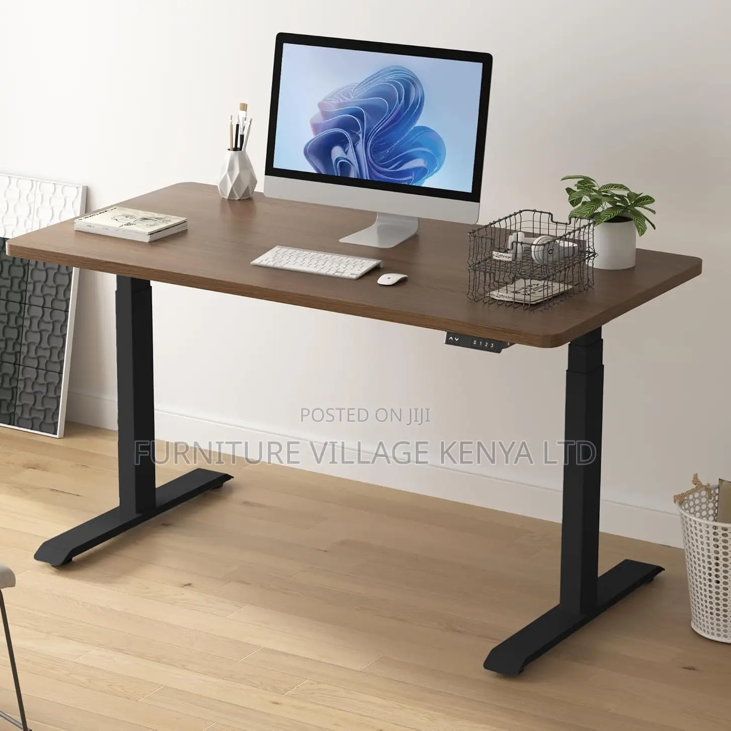 Single Motor 1.2m Smart Electric Desk