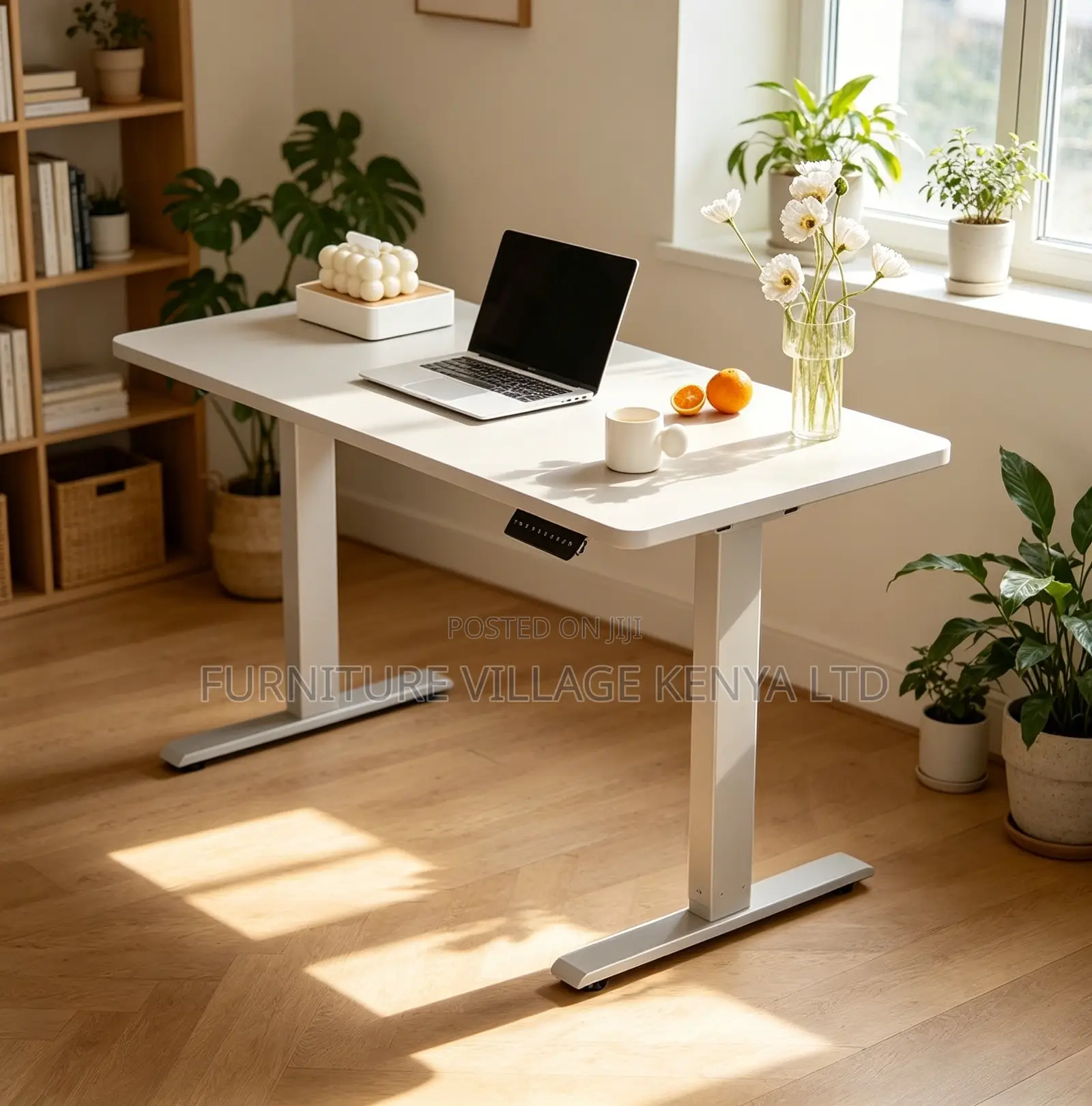 Single Motor 1.2m Smart Electric Desk