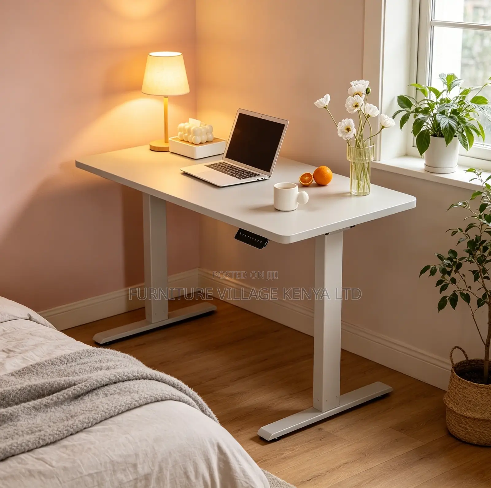 Single Motor 1.2m Smart Electric Desk