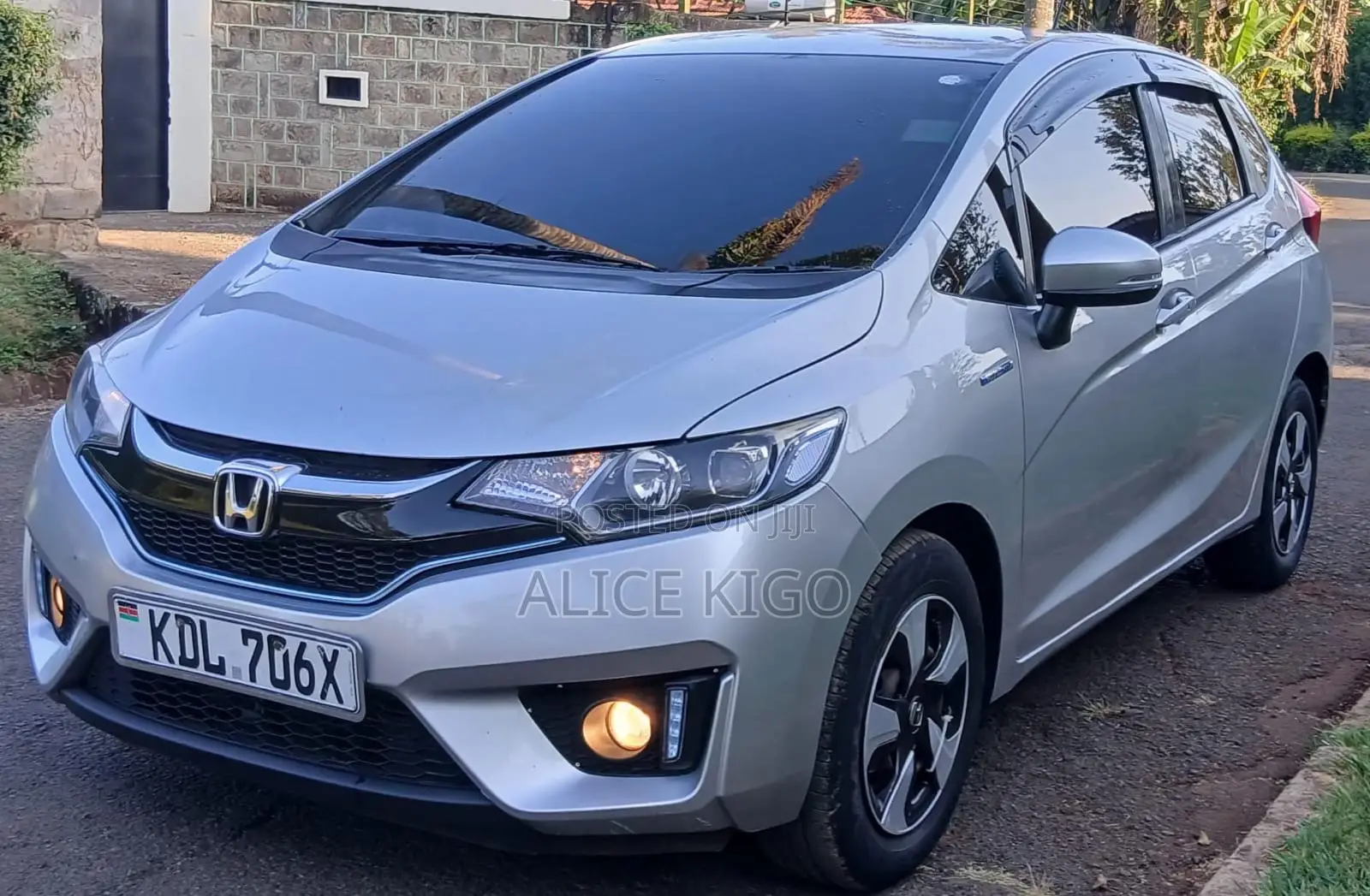 Honda Fit 2016 Silver