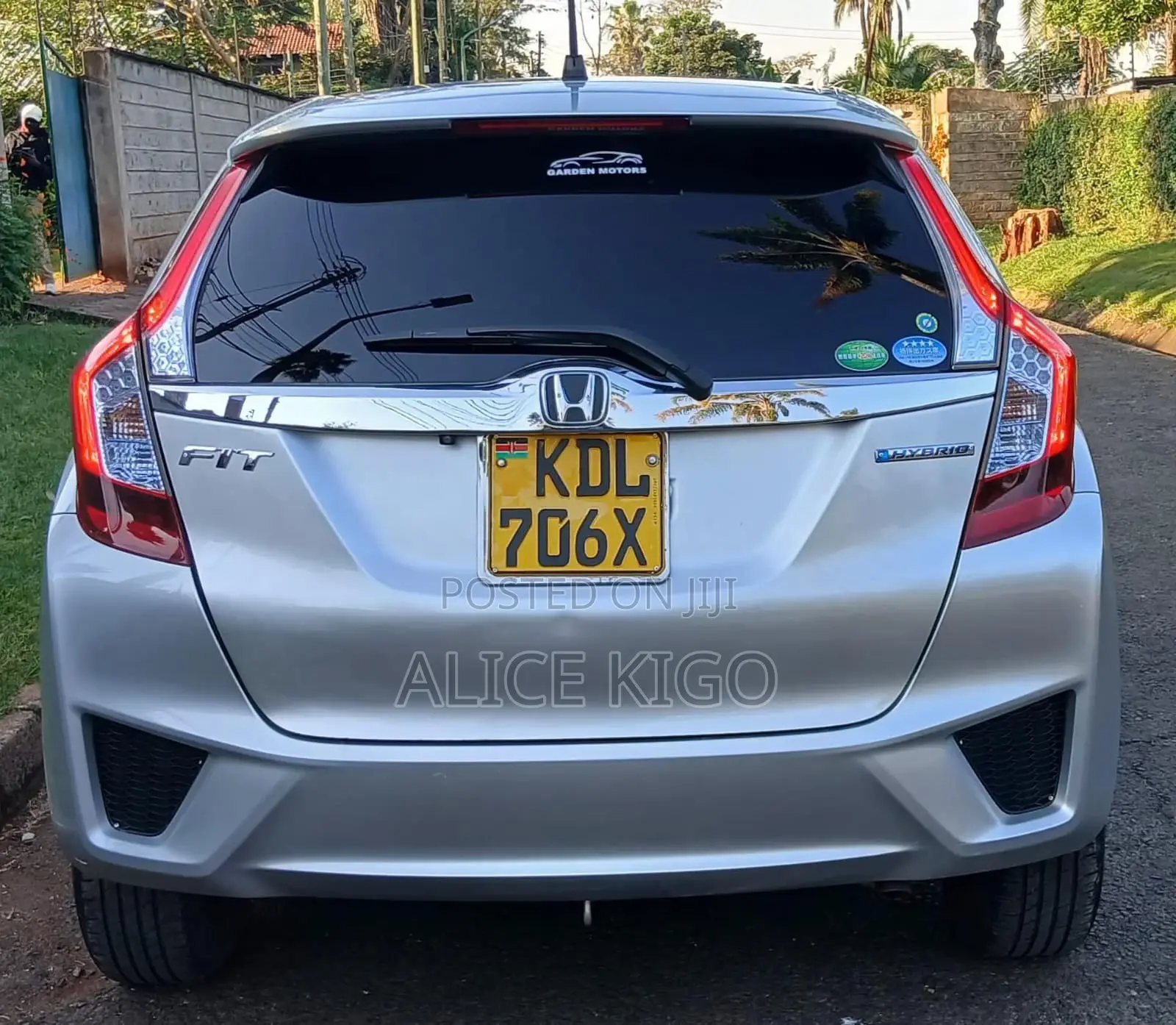Honda Fit 2016 Silver