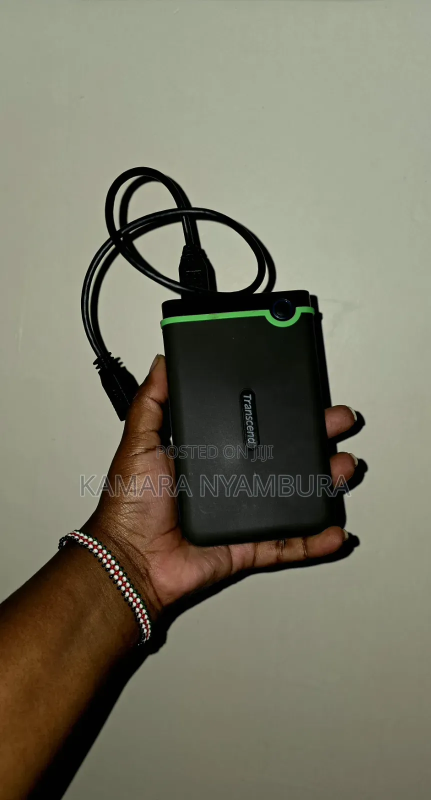 Transcend 500 Gb Storejet Portable External Hard Drive