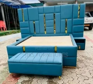 A Luxurious Upholstered Bed Frame