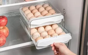 Double Layered Acrylic Egg Storage Tray.