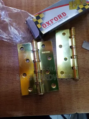 Brass Oxford Hinges 4"