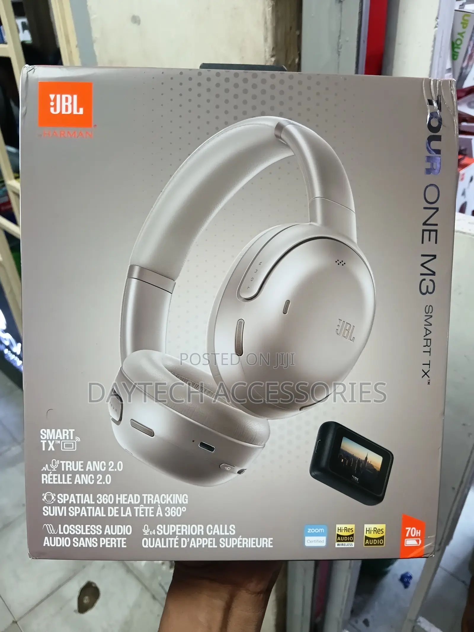 These Are JBL Tour One M3 Smart Tx Over-Ear Wireless Headphones.
