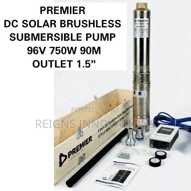 90m Premier Solar Dc Brushless Submersible Pump