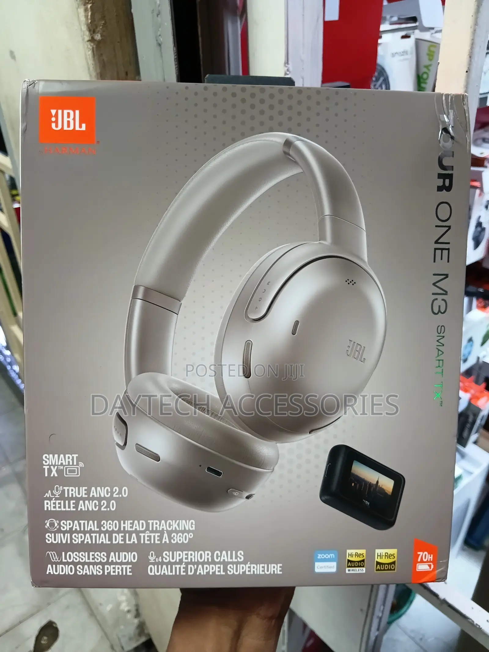 JBL Tour One M3 Smart Tx Over-Ear Headphones - Black
