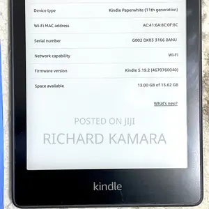 Amazon Kindle Paperwhite 16 GB Black