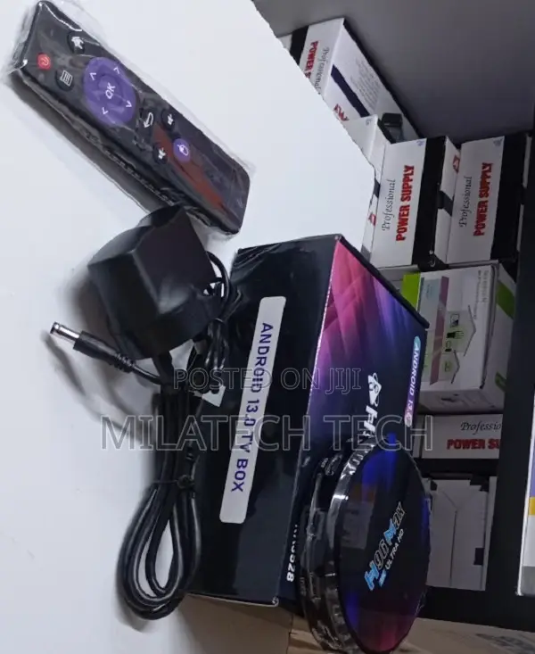 H96 Max Smart Tv Box 4gb Ram 64gb Rom – Android Tv, 