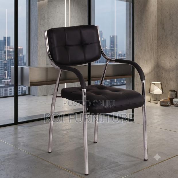 Office Chairs; Visitors Leather Catalina Welcome Chairs