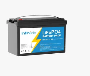 12v - 100ah Lithium Ion Solar Battery Heavy Duty