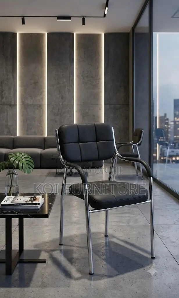 Office Chairs; Visitors Leather Catalina Welcome Chairs