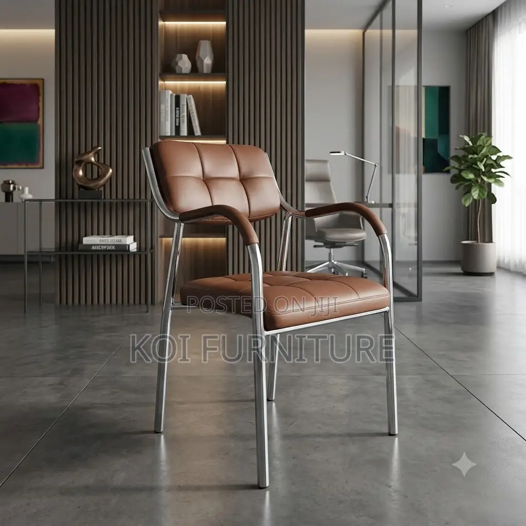 Office Chairs; Visitors Leather Catalina Welcome Chairs