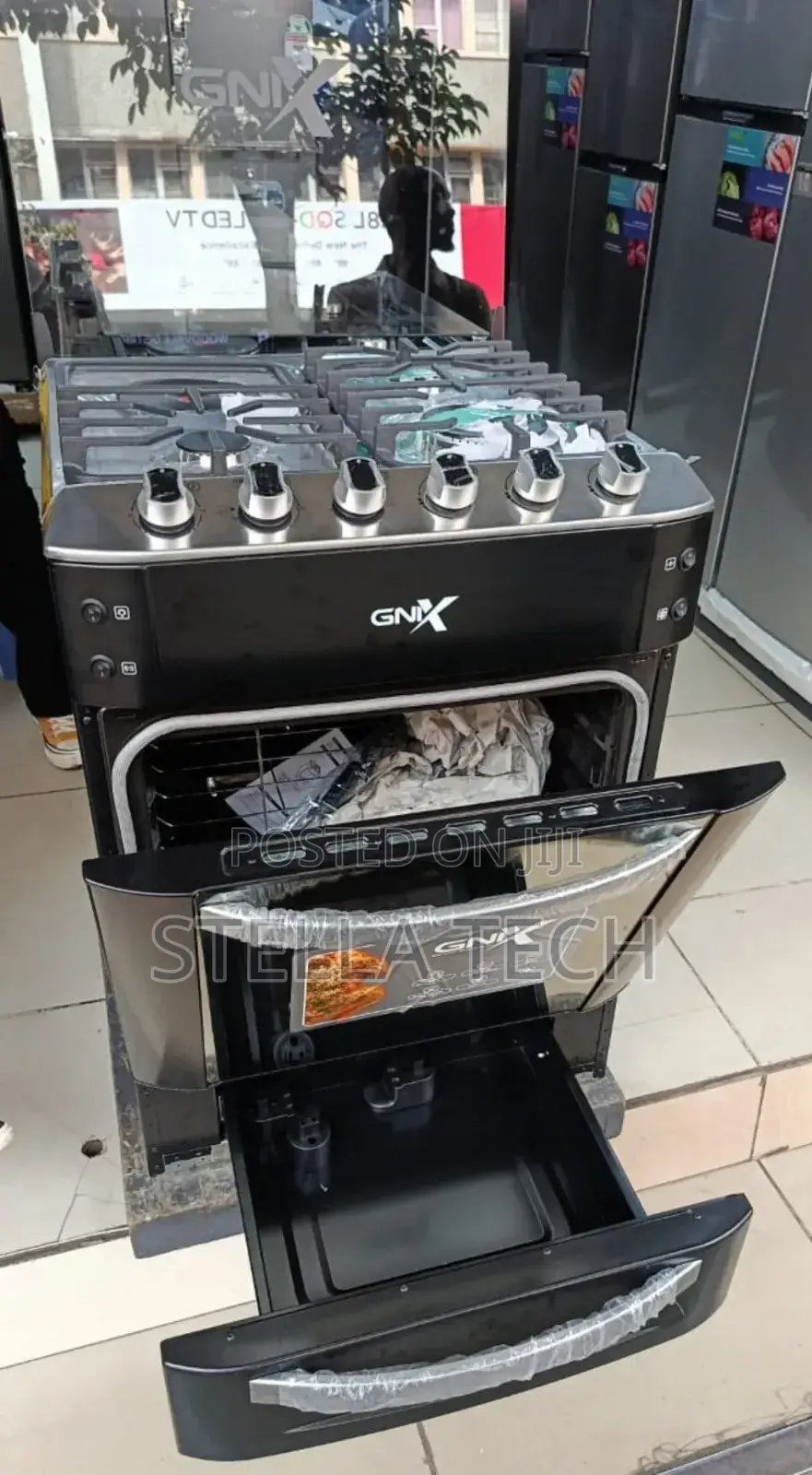 Gnix Black – 60×60 Premium Cooker