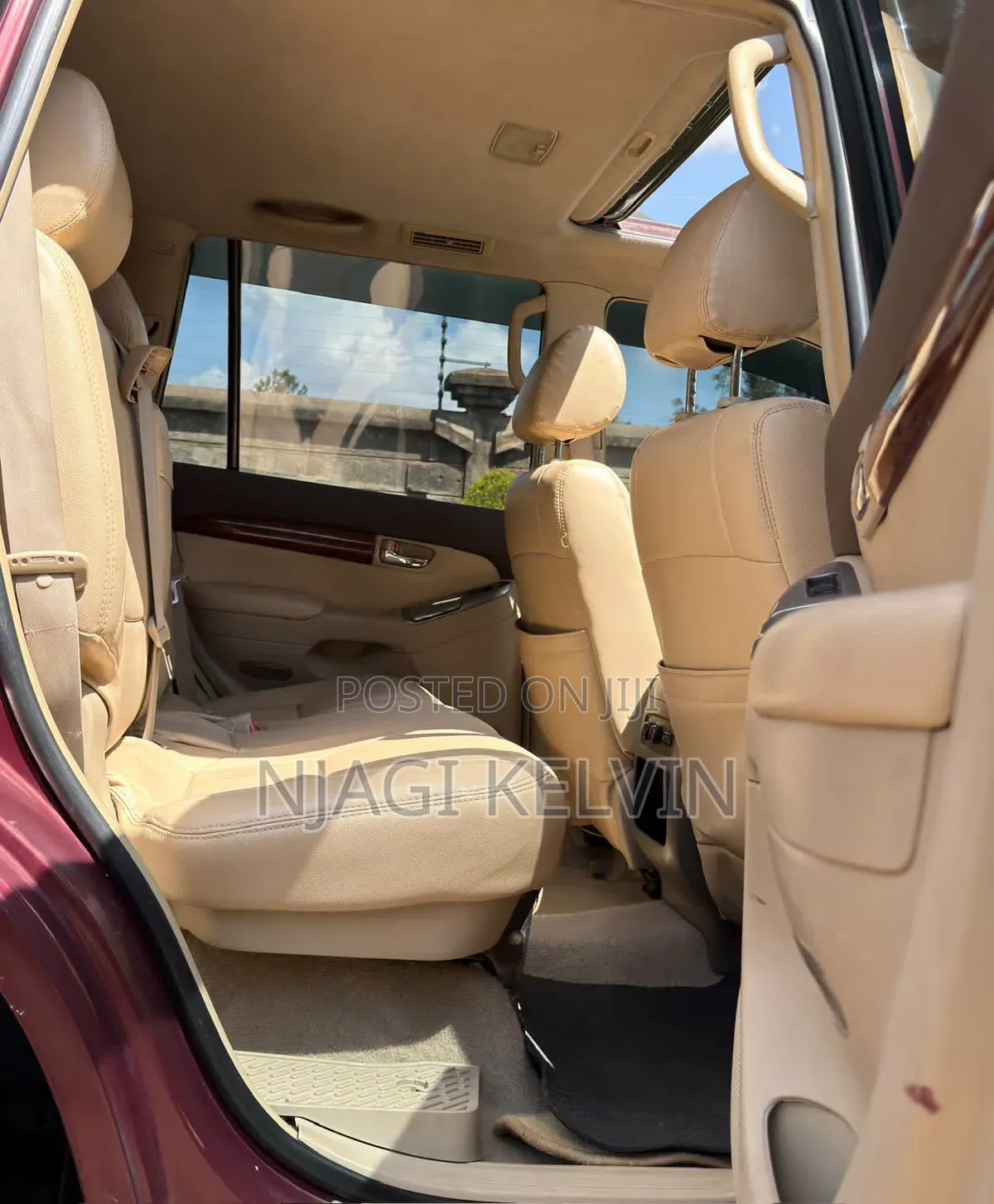 Toyota Land Cruiser Prado 3.0 D-4D 5dr 2007 Red