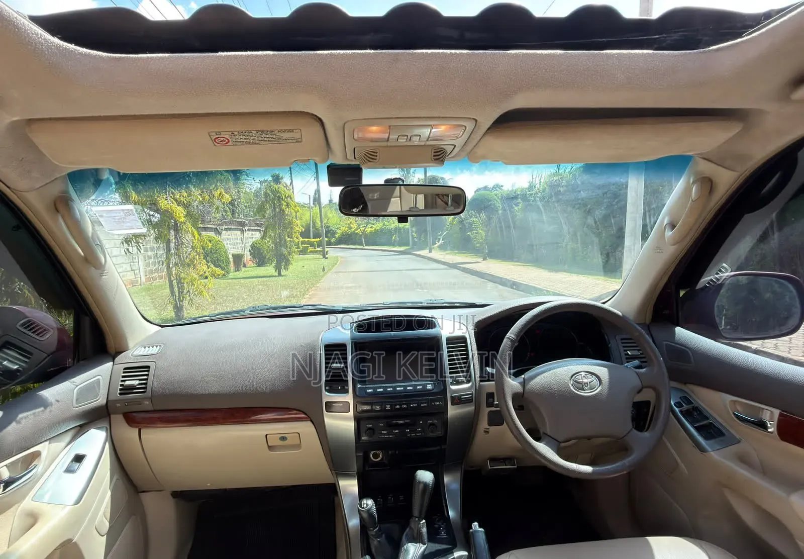 Toyota Land Cruiser Prado 3.0 D-4D 5dr 2007 Red