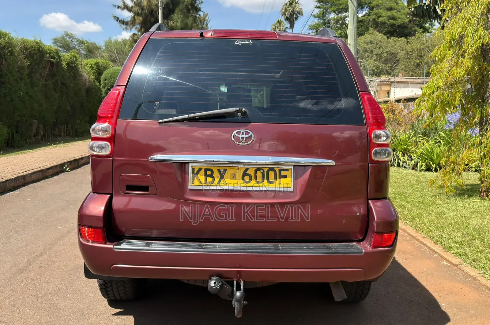Toyota Land Cruiser Prado 3.0 D-4D 5dr 2007 Red