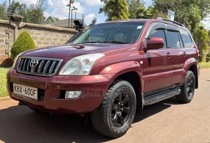 Toyota Land Cruiser Prado 3.0 D-4D 5dr 2007 Red
