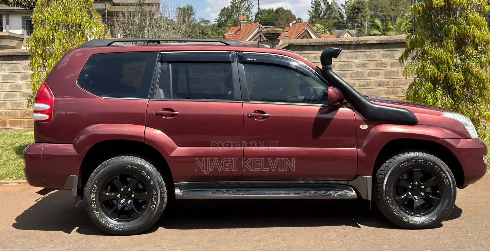 Toyota Land Cruiser Prado 3.0 D-4D 5dr 2007 Red
