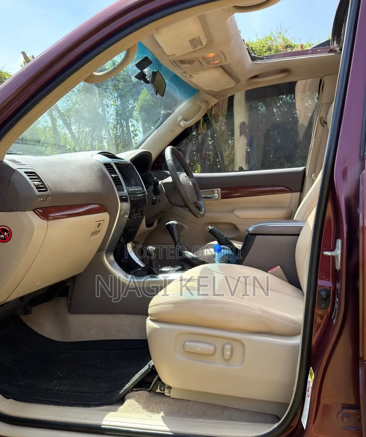 Toyota Land Cruiser Prado 3.0 D-4D 5dr 2007 Red