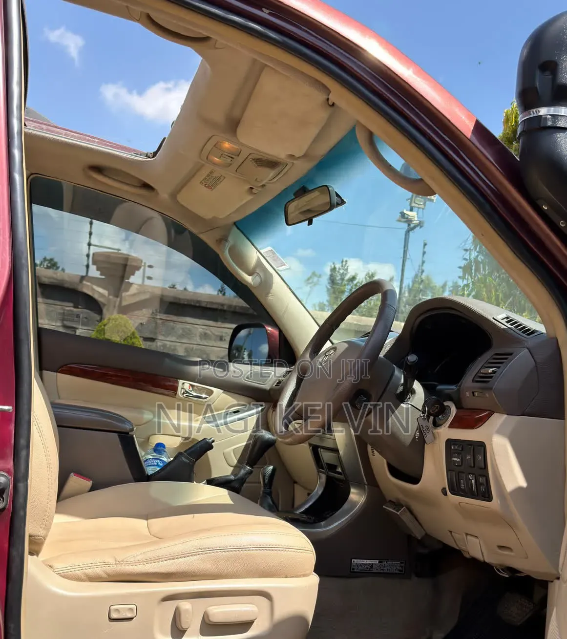 Toyota Land Cruiser Prado 3.0 D-4D 5dr 2007 Red