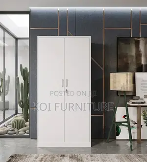 Office Cabient; Executive 2-Doors Cabinet With Adjustable Shelves