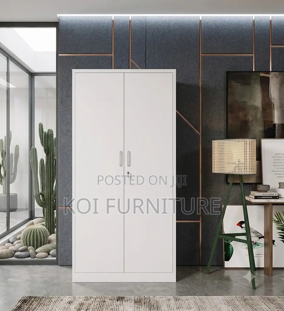 Office Cabient; Executive 2-Doors Cabinet With Adjustable Shelves