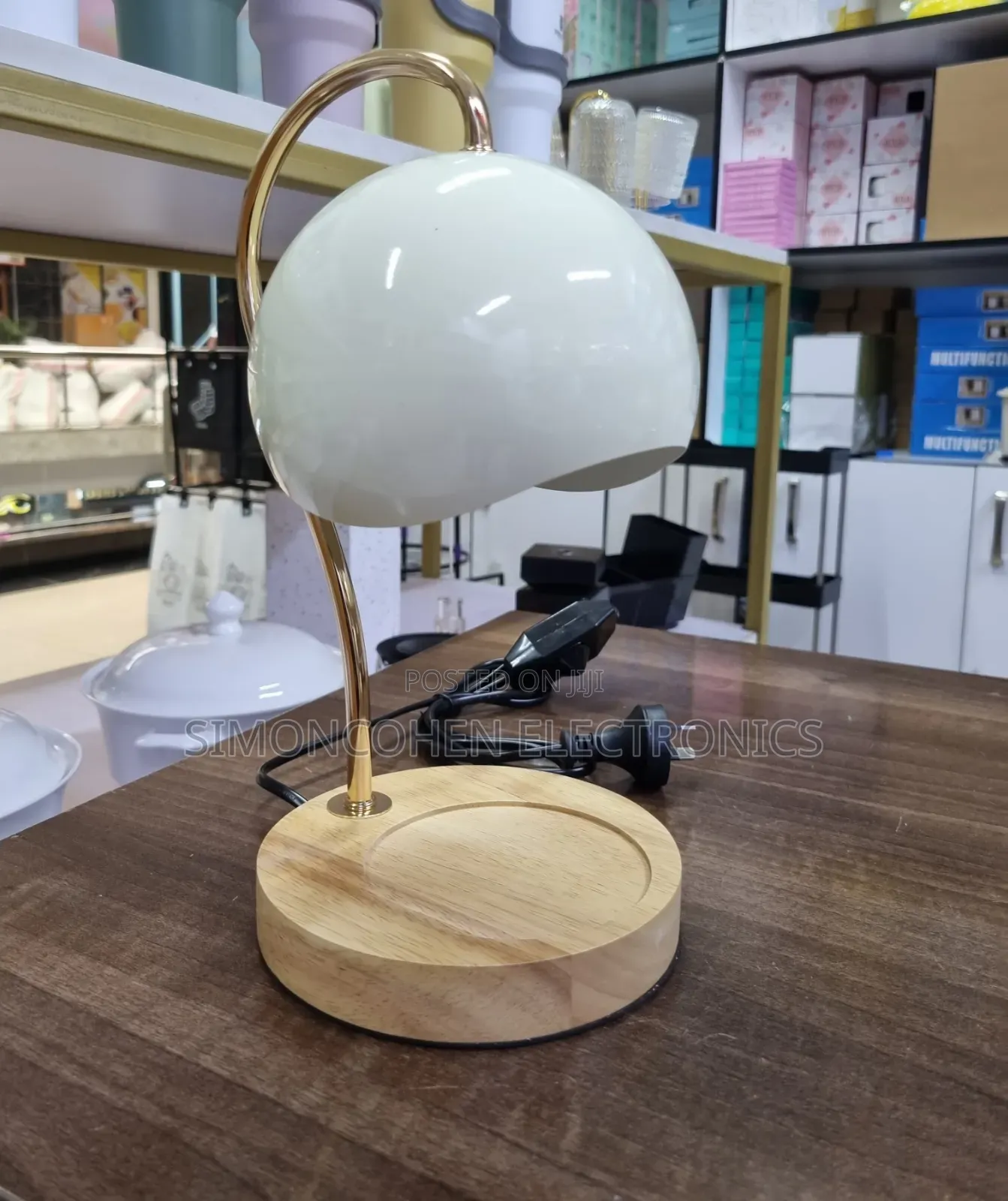 New Design Wooden Base Electric Candle Warmer