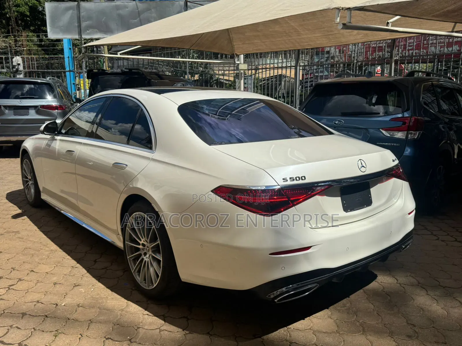 Mercedes-Benz S-Class S 500 4MATIC 2022 White