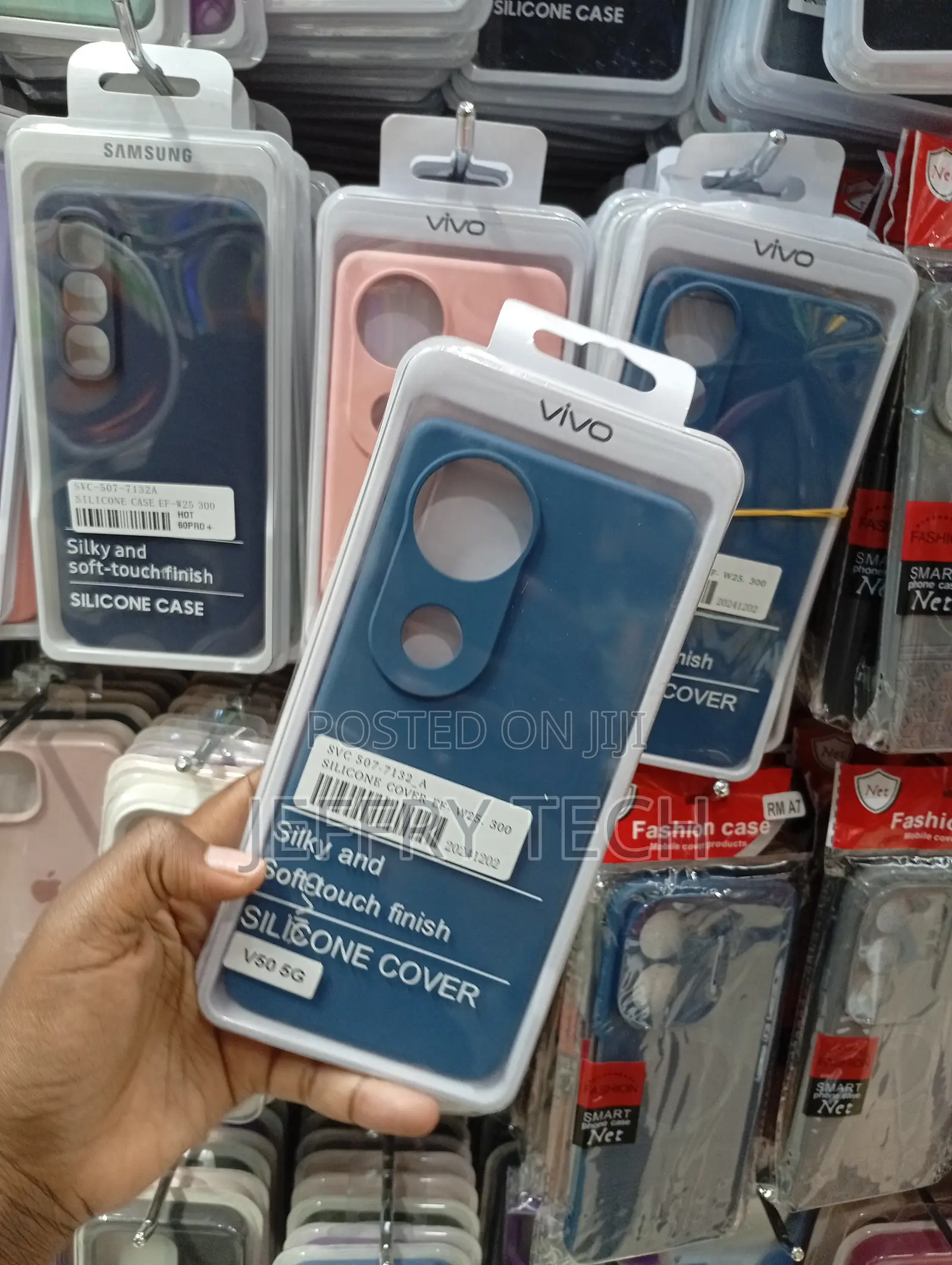 Vivo V50 5g a Blue Vivo Original Silicone Cover