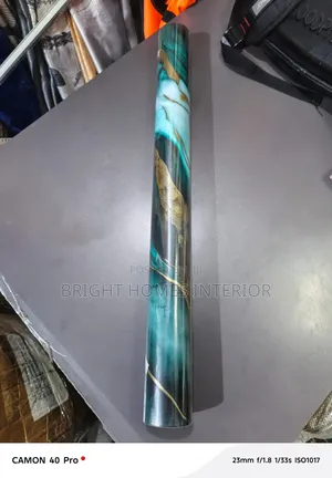 Blueish Self Adhesive Contact Paper for Tabletops