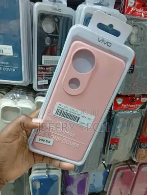 Vivo V50 5g Soft-Touch Matte Silicone Shock Absorption Cover